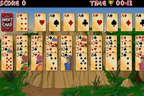 most difficult solitaire games|forty thieves egypt.
